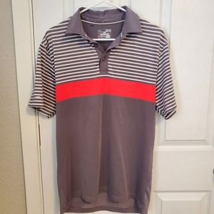 Under Armour Neon Stripe Heat Gear Polo